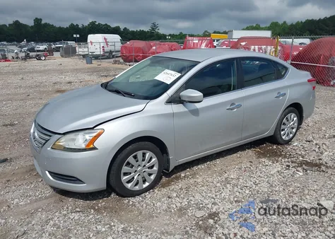 2015 Nissan Sentra from USA, damaged, VIN 3N1AB7AP1FL689435